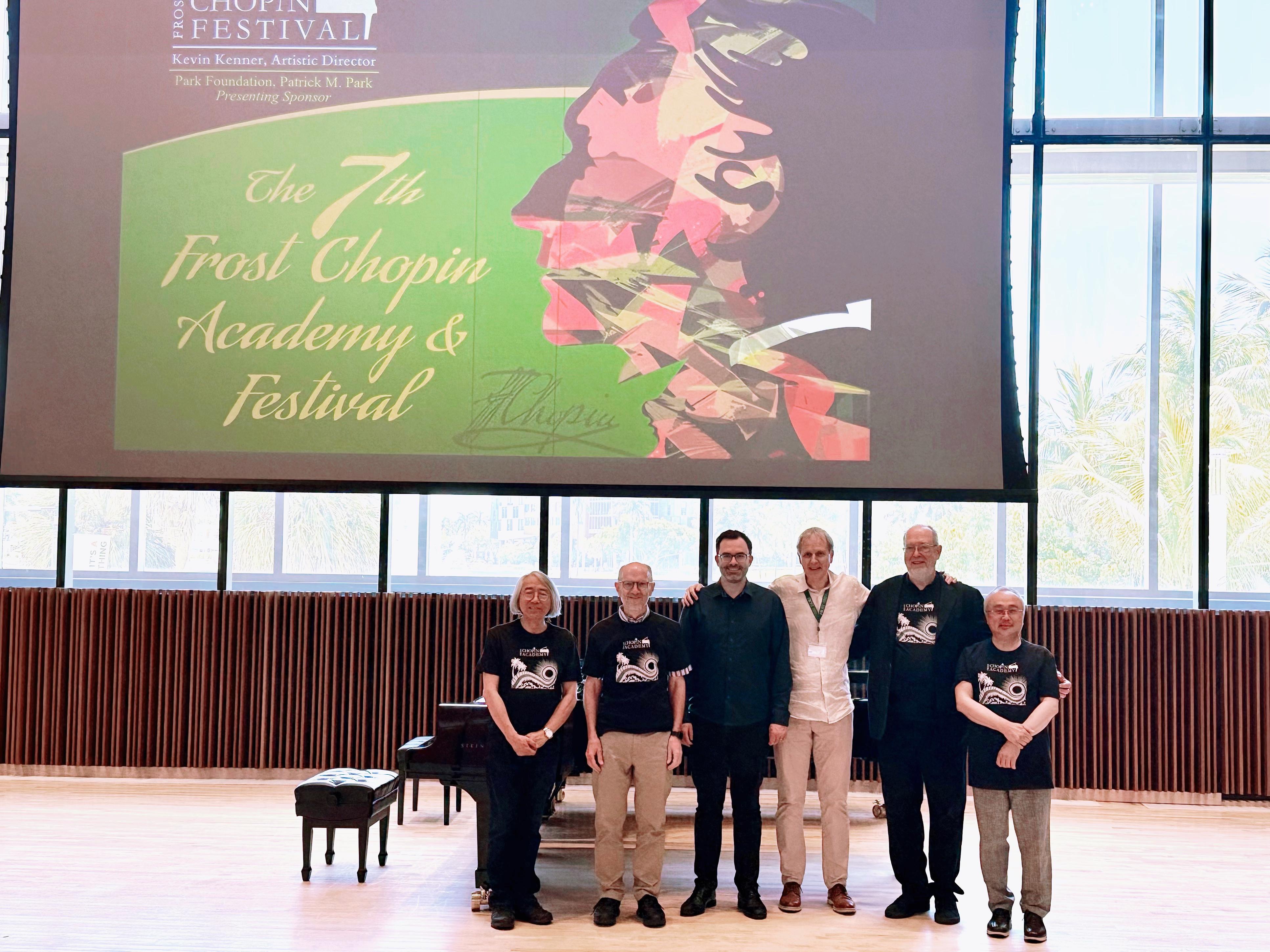Meining Wu at the 7th Frost Chopin Academy & Festival, University of Miami