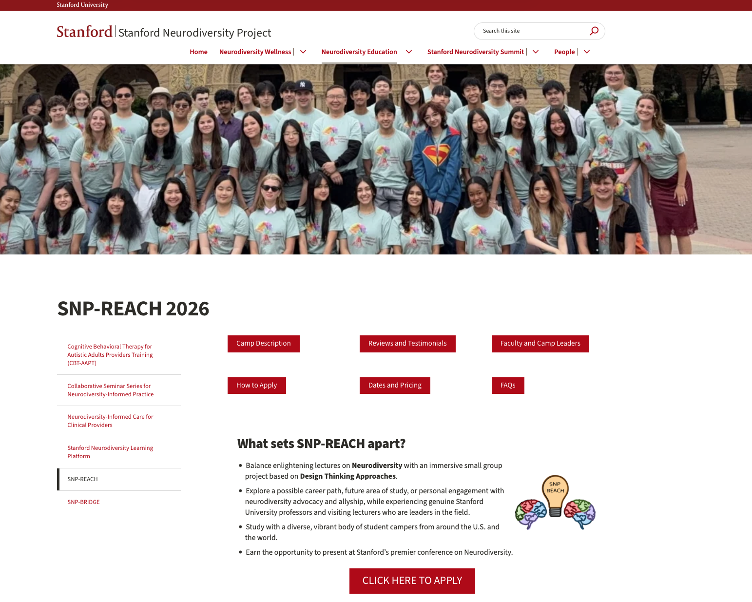 Stanford Neurodiversity Project REACH